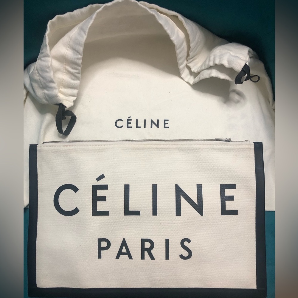 Celine XL EUC clutch will fit iPad - Picture 1 of 6